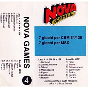 Nova Games #04 (1986, MSX, Editions Fermont)