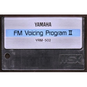 FM Voicing Program II (1985, MSX, YAMAHA)