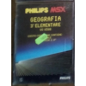 Geografia 3a Elementare (MSX, Philips Italy)