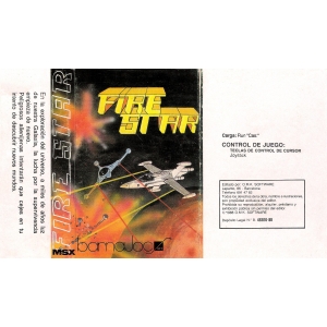 Fire Star (1988, MSX, OMK Software)