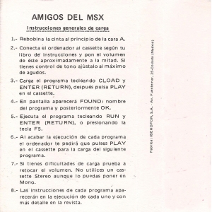 MSX Software Nº9 (1986, MSX, Grupo de Trabajo Software (G.T.S.))