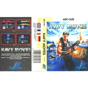 Navy Moves (1988, MSX, Dinamic)