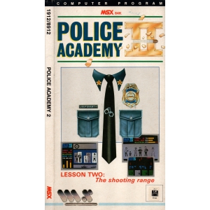 Police Academy II (1987, MSX, Methodic Solutions)
