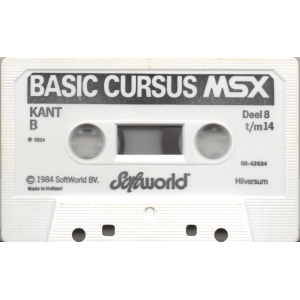 BASIC Cursus MSX (1984, MSX, SoftWorld)