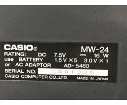 Casio - MW-24