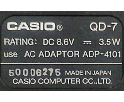 Casio - QD-7