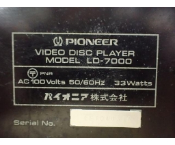 Pioneer - LD-7000