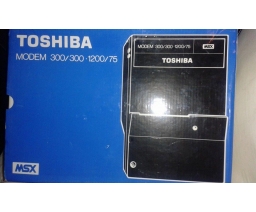 Toshiba - Modem 300/300, 1200/75