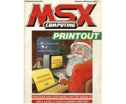 MSX Computing 1986-12/1987-01 - Haymarket Publishing