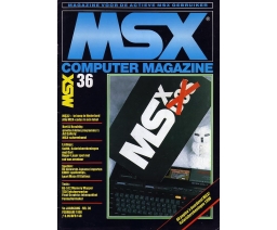 MSX Computer Magazine 36 - MBI Publications