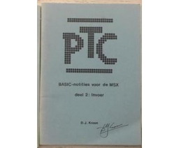 BASIC-notities voor de MSX - deel 2: Invoer - PTC