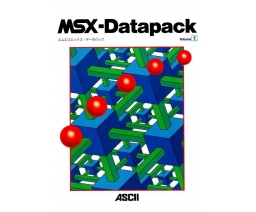 MSX-Datapack Vol.1 - ASCII Corporation