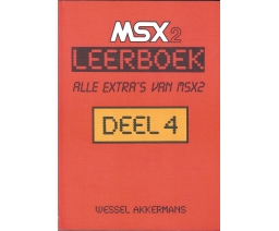 MSX leerboek (Alle extra's van MSX2) deel 4 - Stark-Texel