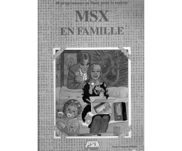 MSX en famille : 40 programmes en Basic pour la maison - Editions du P.S.I.
