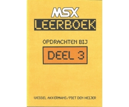 MSX leerboek, opdrachten bij deel 3 - Stark-Texel