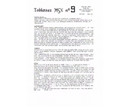 Tablettes MSX 9 - Aimé Six
