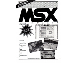 MSX Mozaïk 1988-5 - De MSX-er