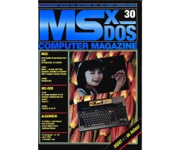 MSX-DOS Computer Magazine 30 - MBI Publications