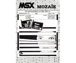 MSX Mozaïk 1988-3/4 - De MSX-er