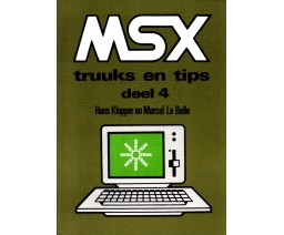 MSX truuks en tips deel 4 - Stark-Texel