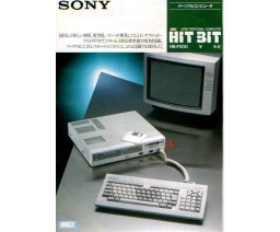 Sony Personal Computer HitBit HB-F500 flyer - Sony