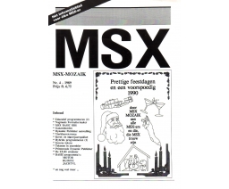 MSX Mozaïk 1989-4 - De MSX-er