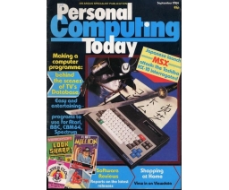 Personal Computing Today 1984-09 - Argus Specialist Publications