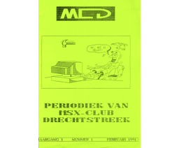MSX Club Drechtsteden Magazine 01 - MSX Club Drechtsteden