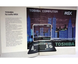 MSX Toshiba Computer - Toshiba
