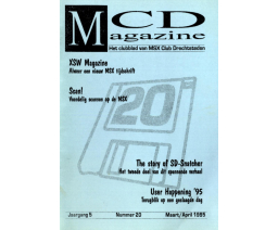 MSX Club Drechtsteden Magazine 20 - MSX Club Drechtsteden