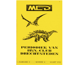 MSX Club Drechtsteden Magazine 04 - MSX Club Drechtsteden