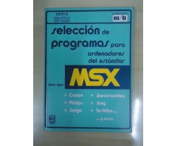 MSX, selección de programas - Rede