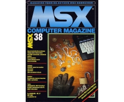MSX Computer Magazine 38 - MBI Publications