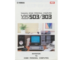 Yamaha Home Personal Computer YIS 503/303 - YAMAHA