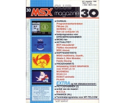 MSX Club Magazine 30 - MSX Club België/Nederland