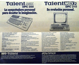 Talent DPC-200 and TPC-310