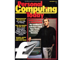 Personal Computing Today 1985-09 - Argus Specialist Publications