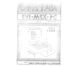 Syntax Argang 5 Nr. 4 - MSX Brugerklubben
