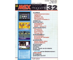 MSX Club Magazine 32 - MSX Club België/Nederland
