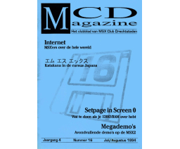 MSX Club Drechtsteden Magazine 16 - MSX Club Drechtsteden
