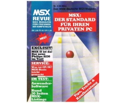 MSX Revue 03/86 - MSX Revue