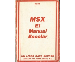 MSX El Manual Escolar - Data Becker