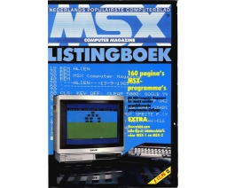 MSX Listingboek - MBI Publications