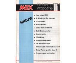 MSX Club Magazine 01 - MSX Club België/Nederland