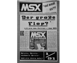 MSX Computer Club Süd 1/91