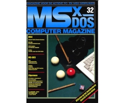 MSX-DOS Computer Magazine 32 - MBI Publications
