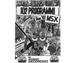 102 programmi per MSX - Editions du P.S.I.