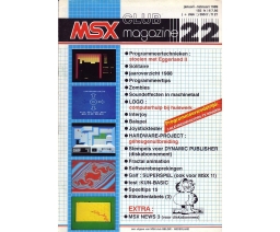 MSX Club Magazine 22 - MSX Club België/Nederland