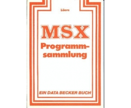 MSX Programmsammlung - Data Becker