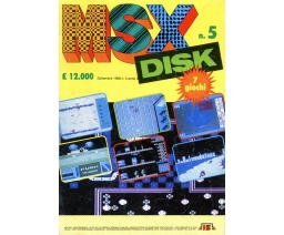 MSX DISK No.05 - Gruppo Editoriale International Education